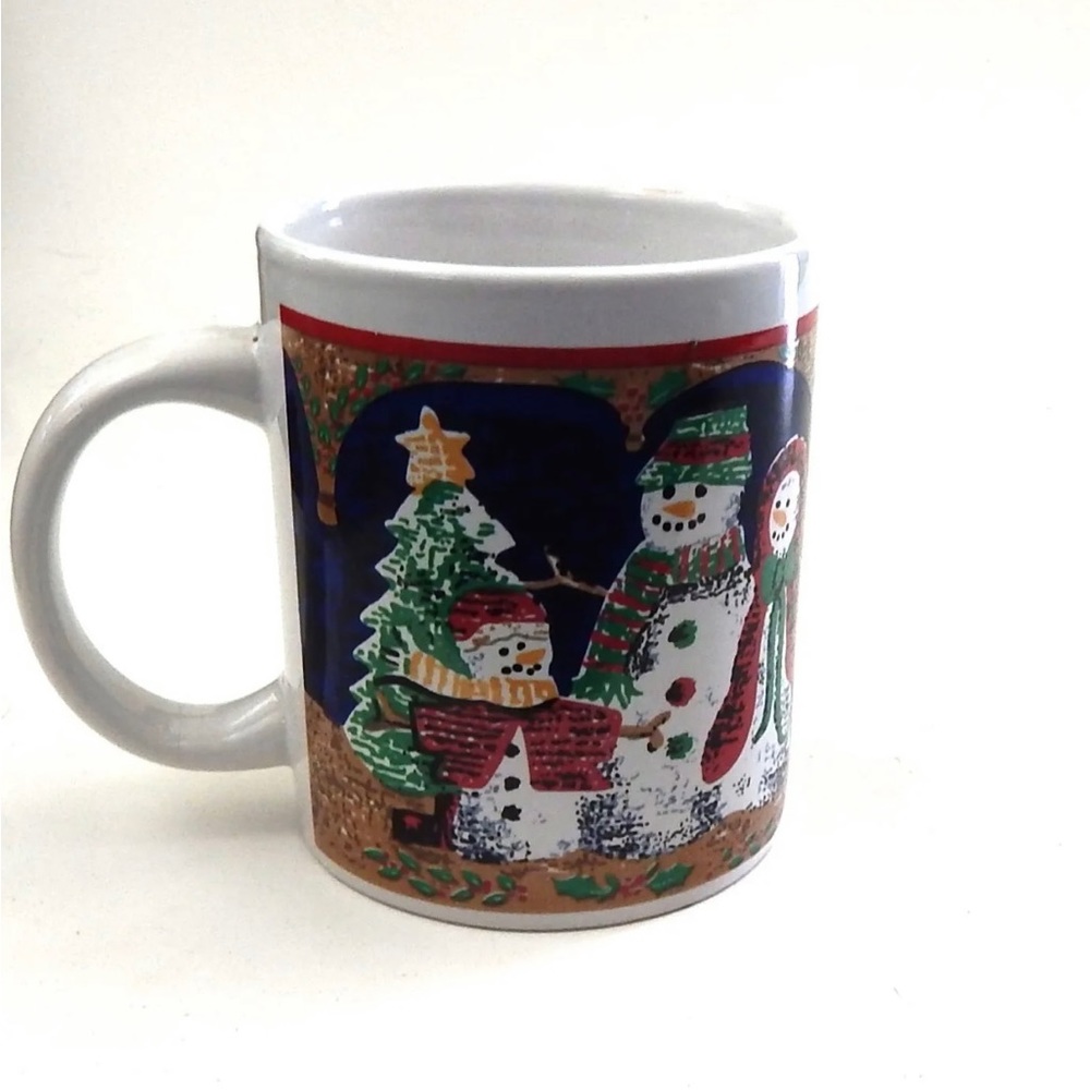 Gibson Everyday Snowman Mug Cup Christmas Holiday!